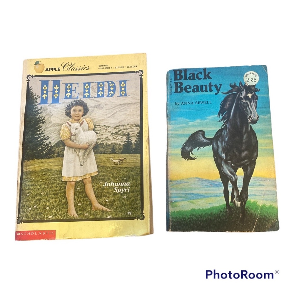 Book Bundle: Heidi by Johanna Spyri & Black Beauty by Anna Sewell